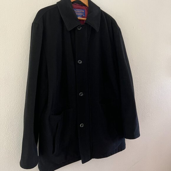 Men's Pendleton 100% Wool Coat - Picture 2 of 6